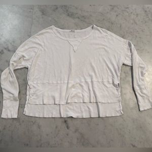 LA Made long sleeve tee - white - XS